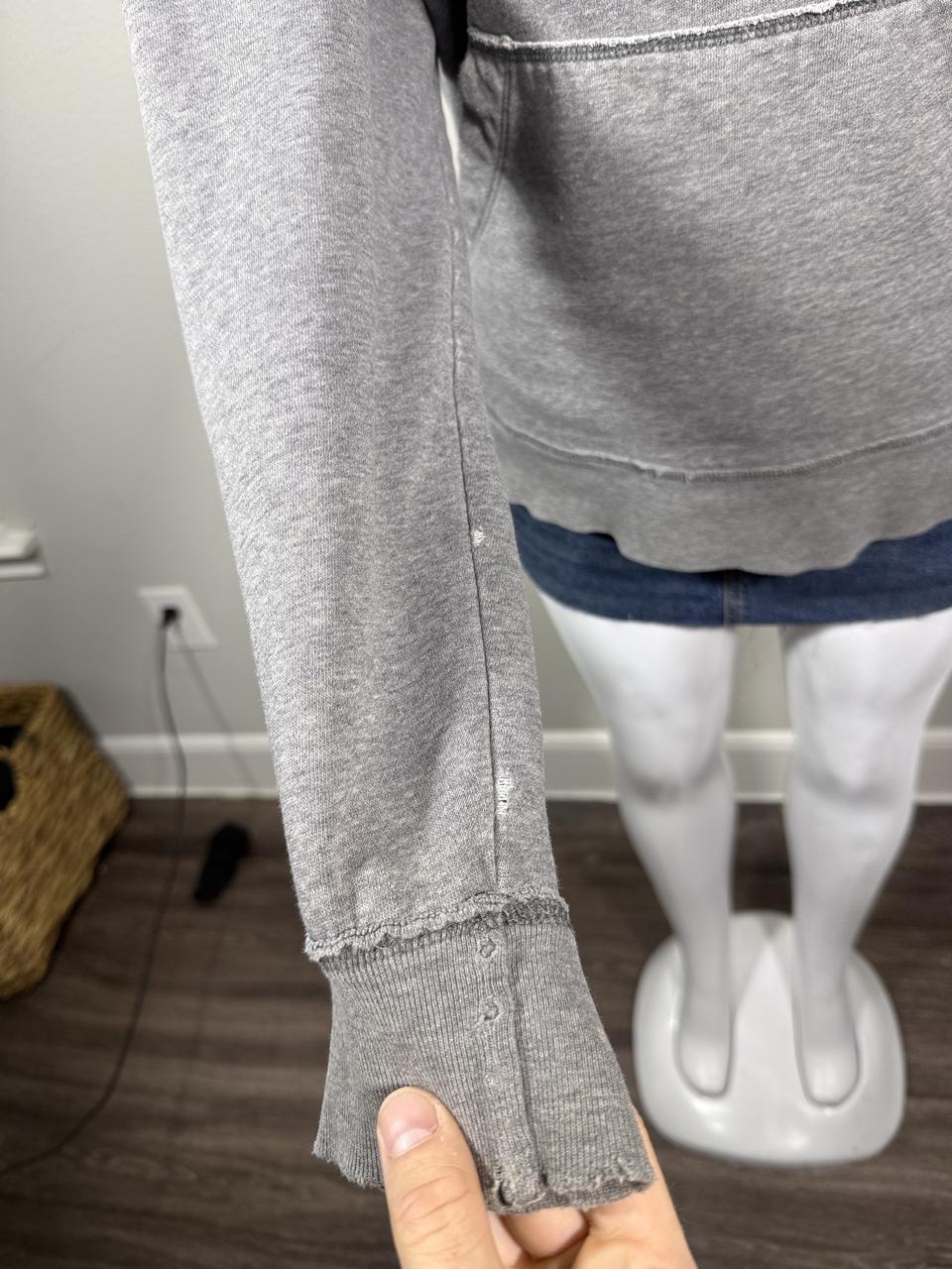 🤍 Y2K Aeropostale Gray Graphic Hoodie XL 🤍