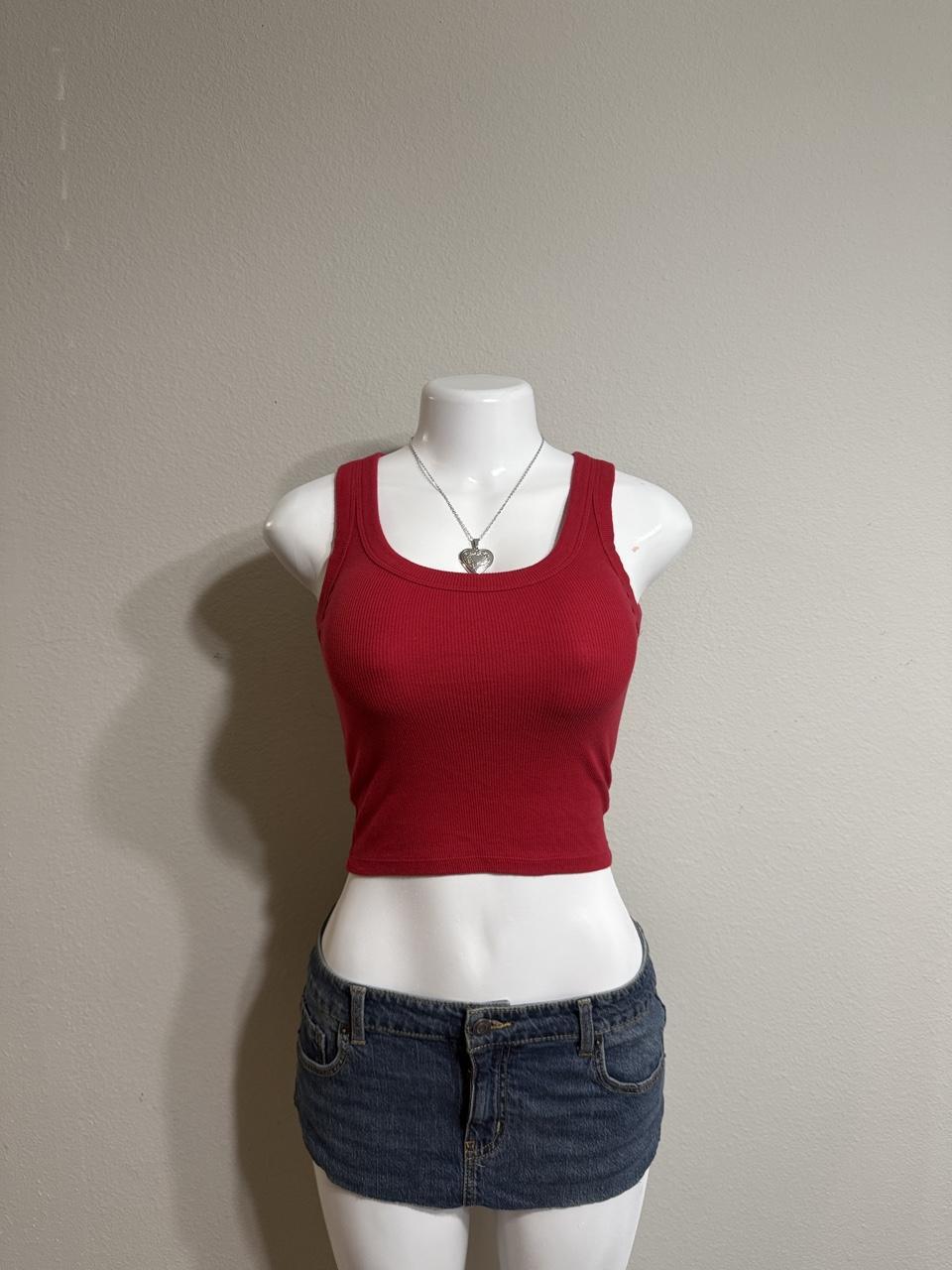 💖 Y2K Hollister Ribbed Tank Top 💖