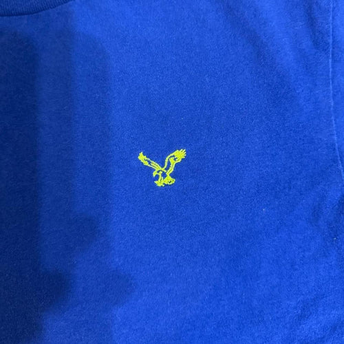 Abercrombie & Fitch Men's Blue Tshirt
