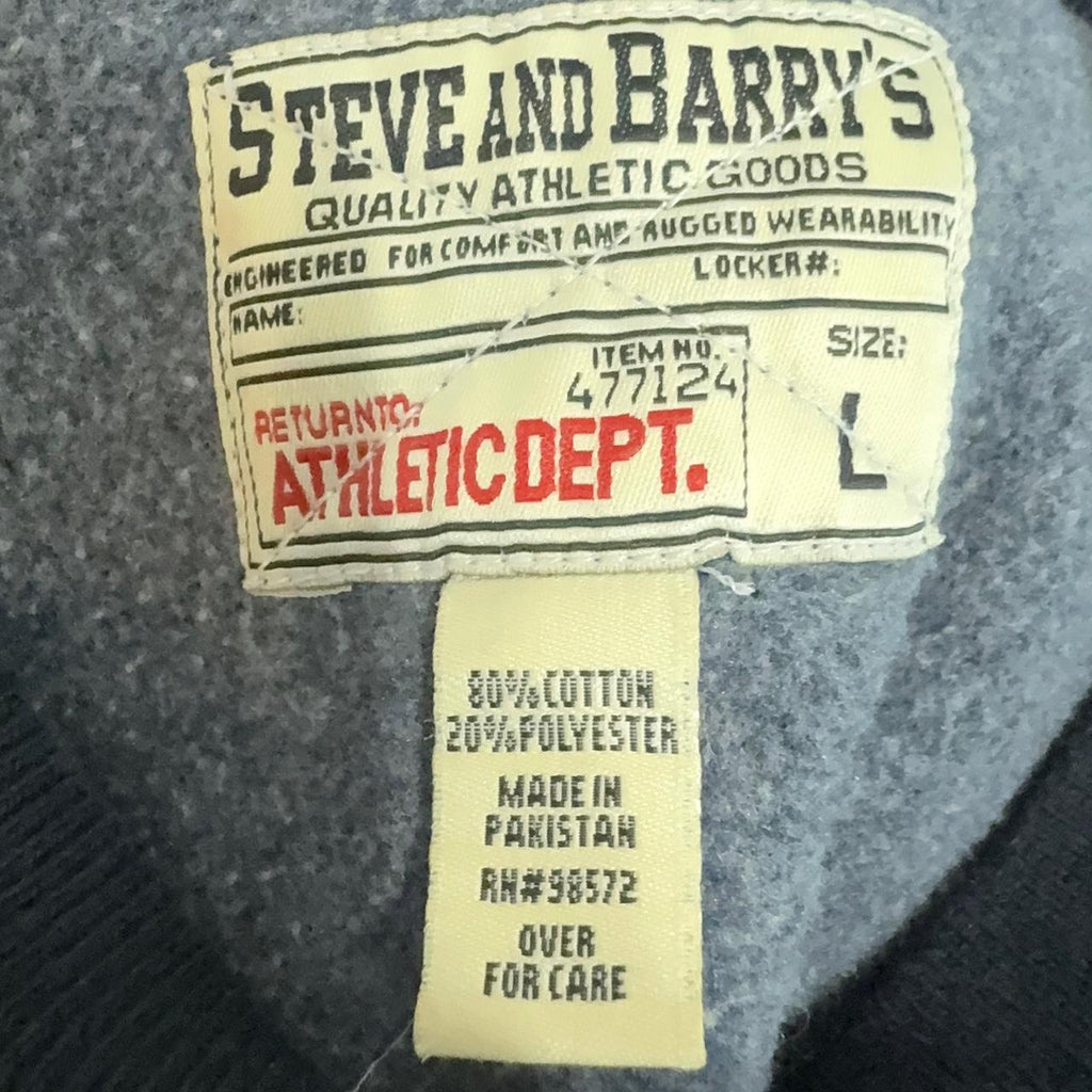 Men's Black and Grey Sweatshirt