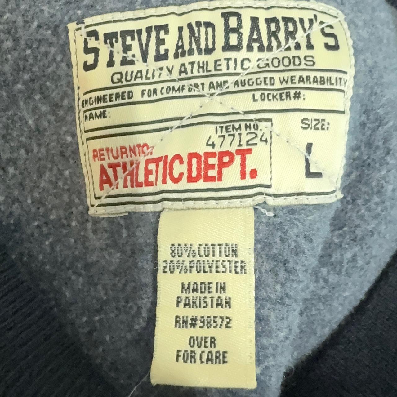 Men's Black and Grey Sweatshirt