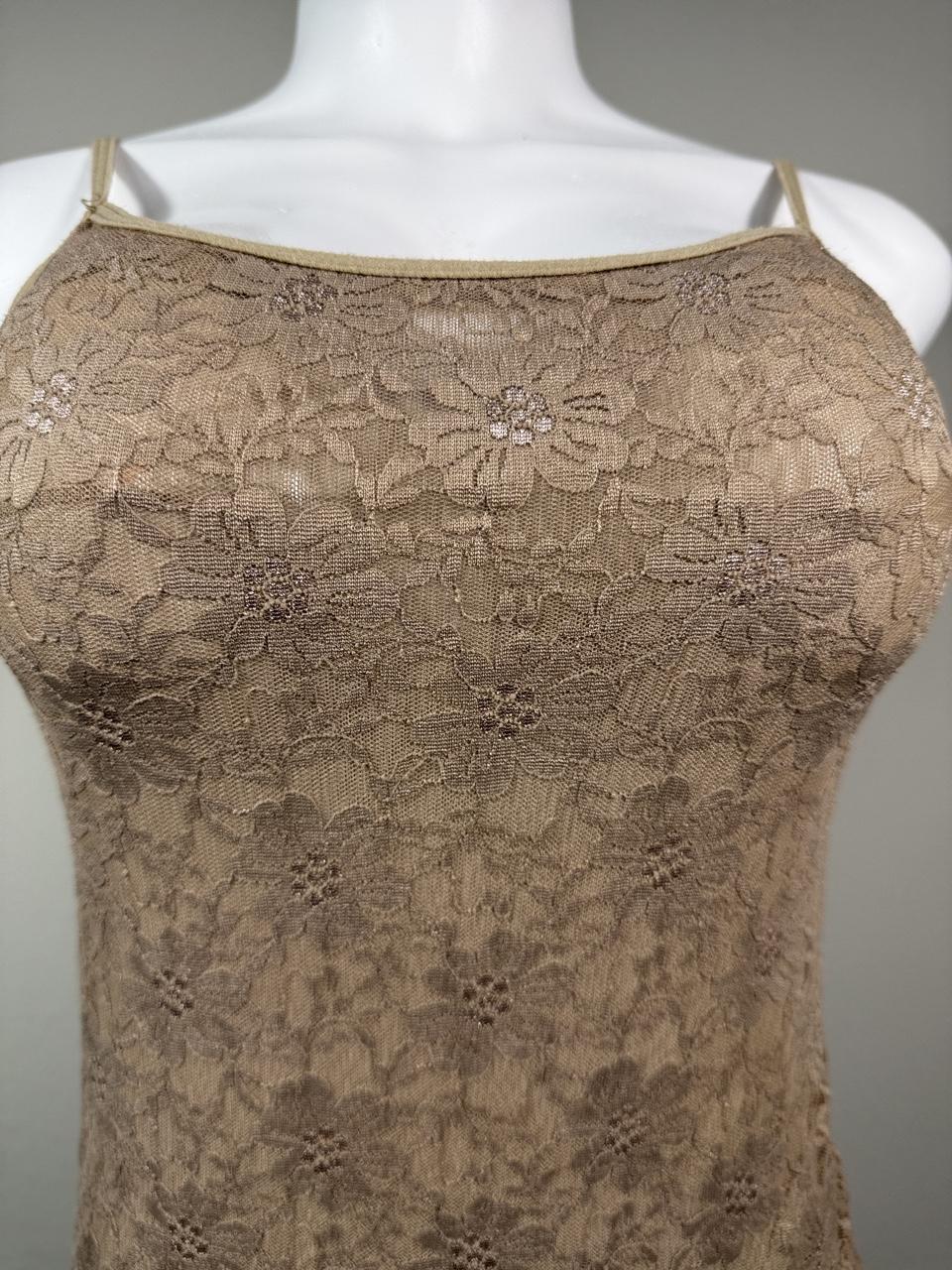 Fairycore Lace Floral Cami Tank Top