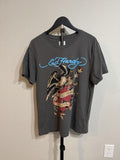 Ed Hardy Men's Grey and Multi Tshirt