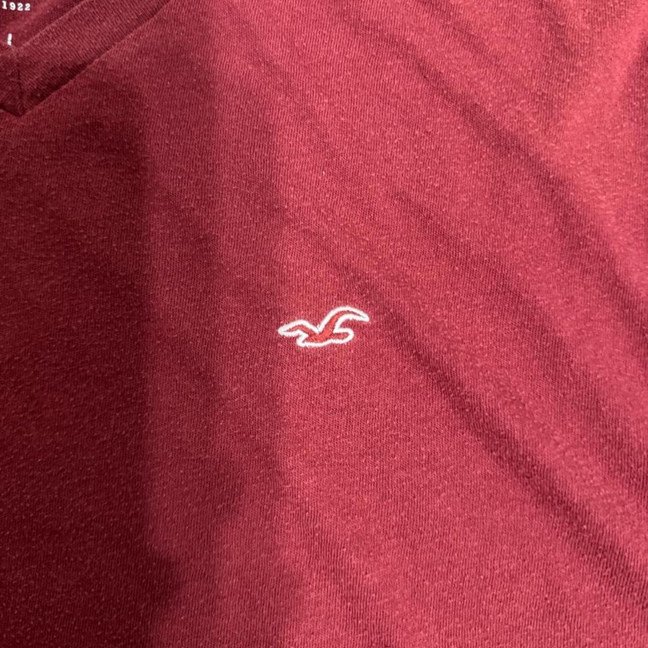 Hollister Co. Men's Red Tshirt