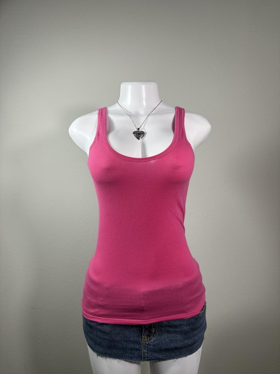 Vintage Aeropostale Pink Y2K Layering Tank Top