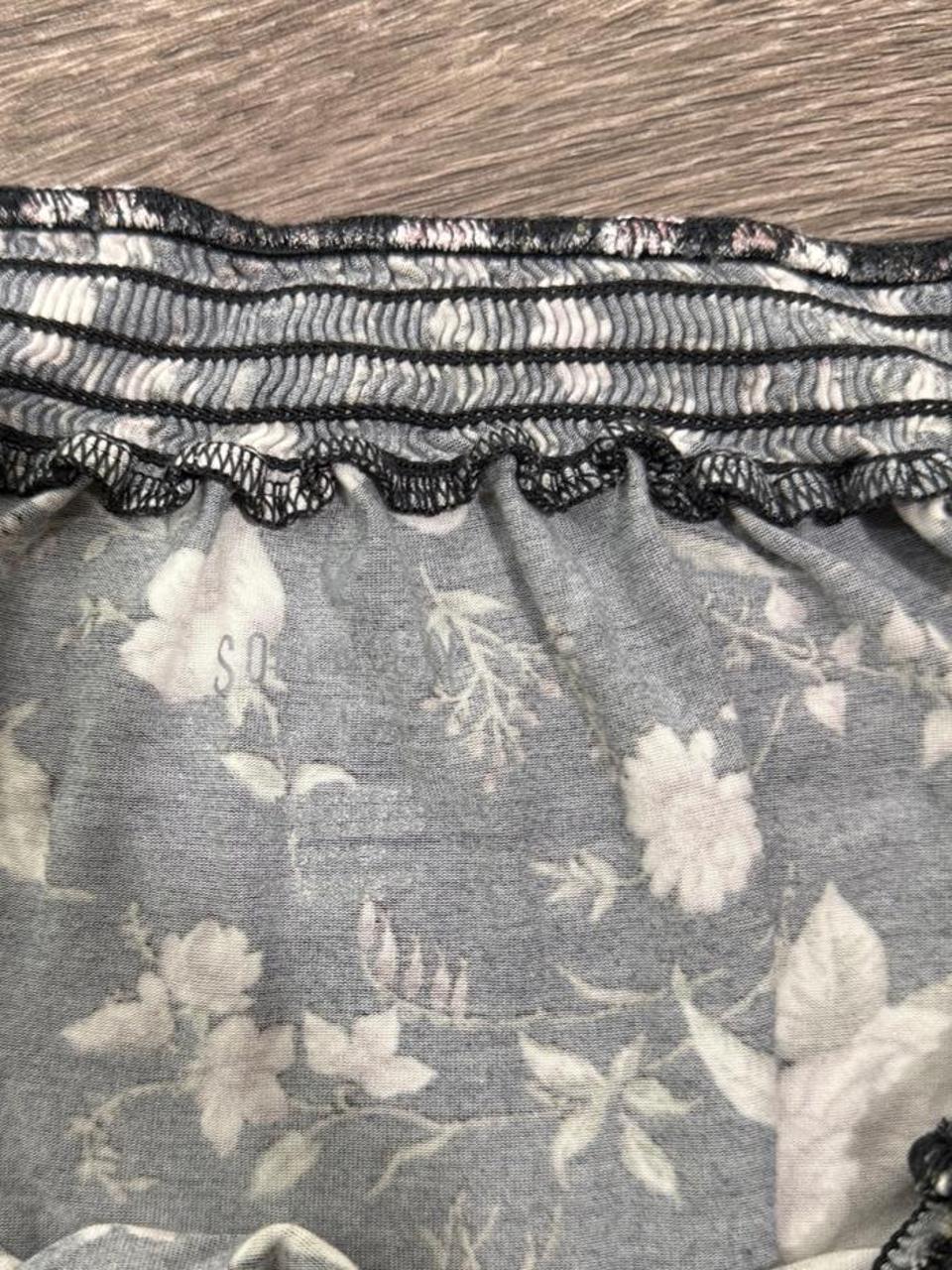 🤍 Y2K American Eagle Floral Smocked Off Shoulder Top 🤍