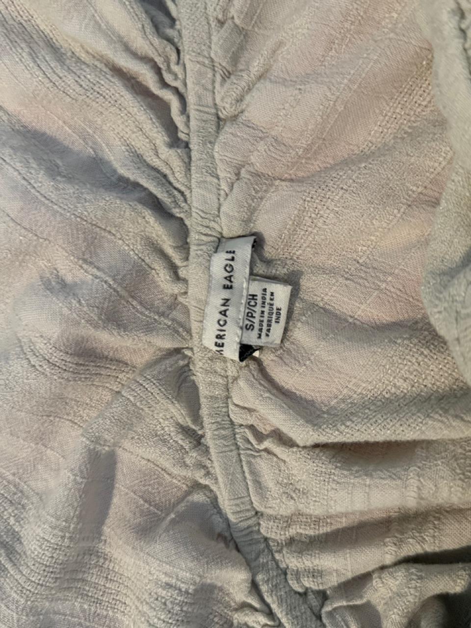 🤍 Vintage American Eagle One Shoulder Ruffle Crop Top 🤍