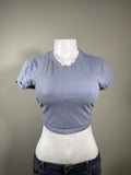 💜 Aeropostale Lavender Cropped Baby Tee 💜