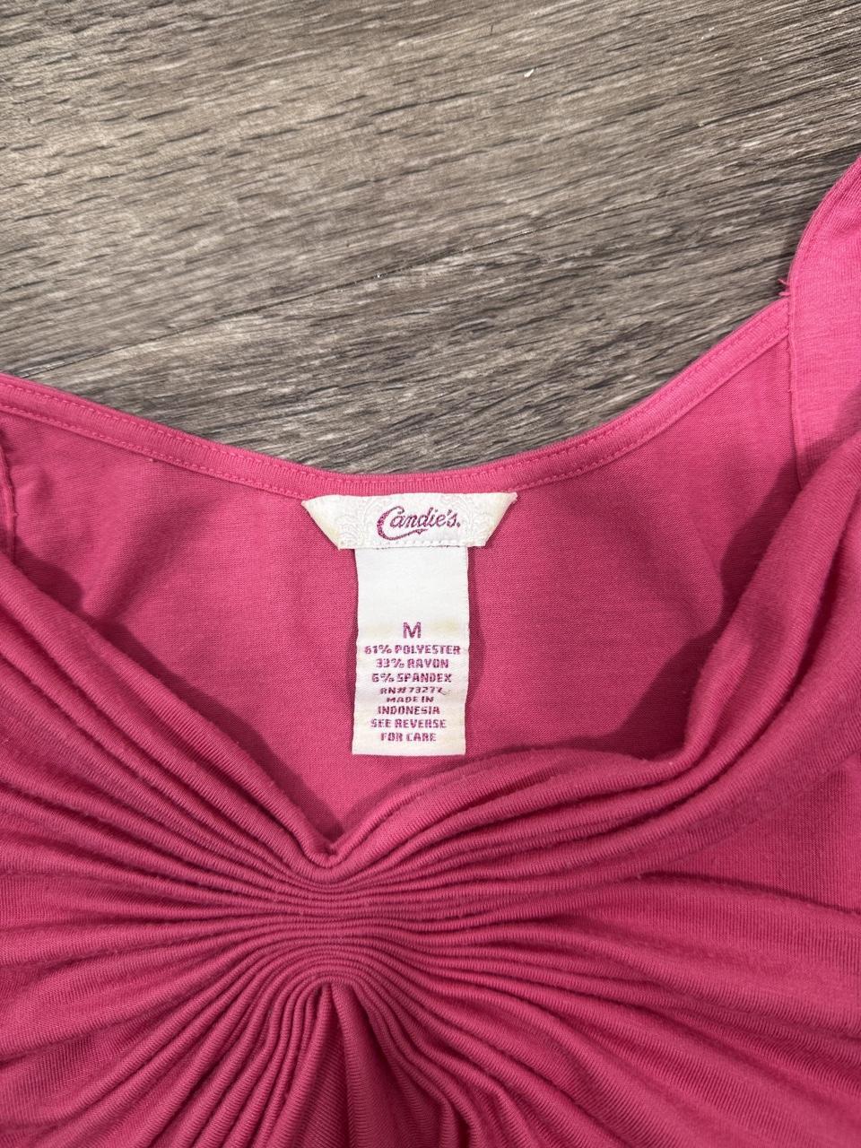 Vintage Y2K Candie’s Twisted Neckline Tank Top