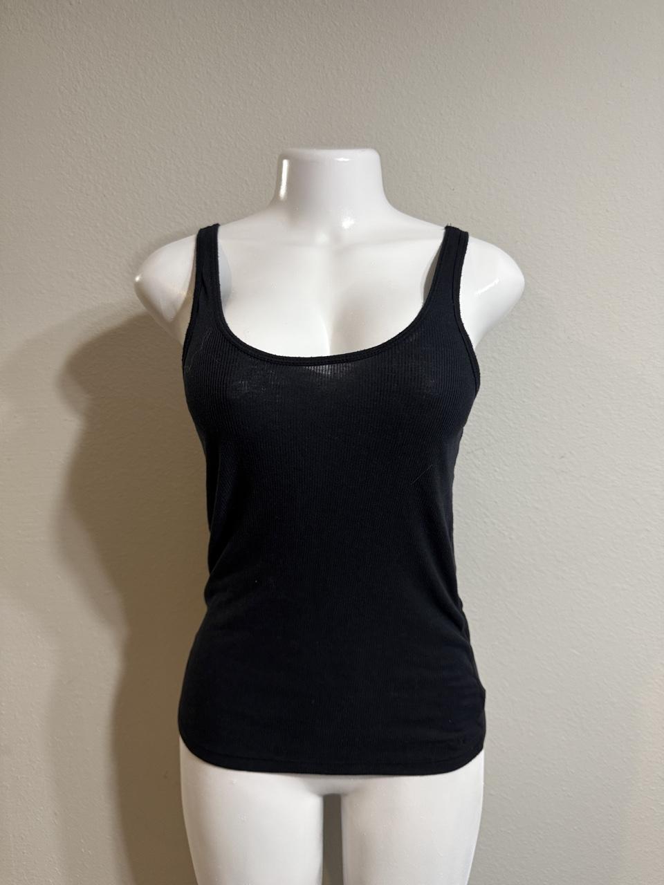 American Eagle Women's Black Vests-tanks-cami