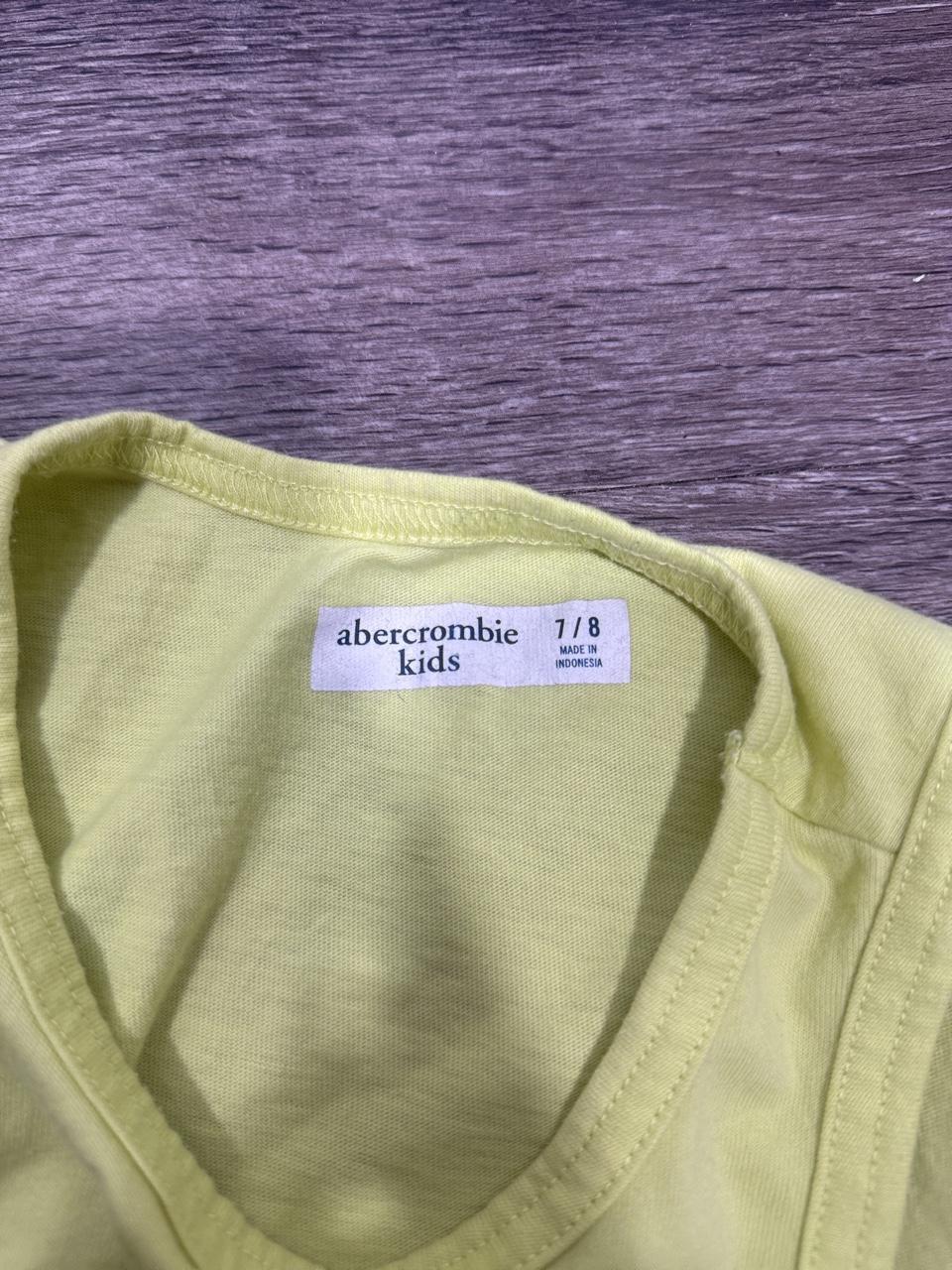 💛 Abercrombie Kids Neon Yellow Sleeveless Baby Tank 💛