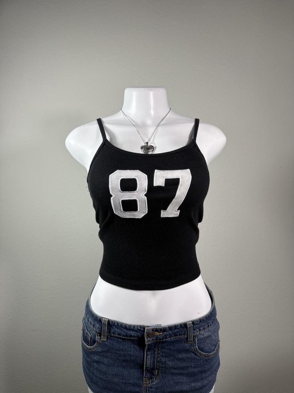 Aéropostale Seriously Soft 87 Graphic Cami Tank Top
