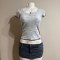💗 Y2k Hollister T-Shirt with Ruffles 💗