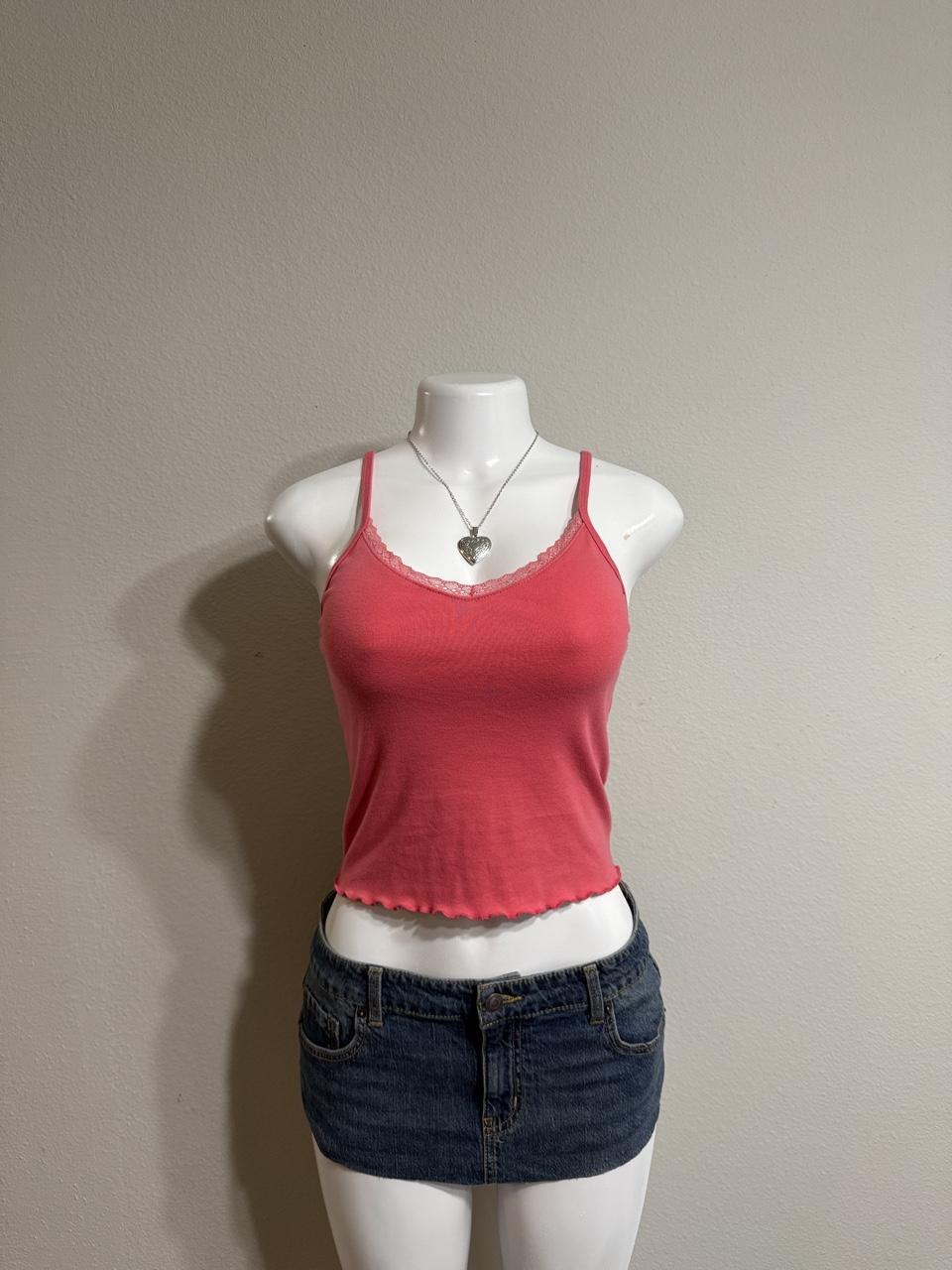 💖 Y2K American Eagle lace trim cami 💖