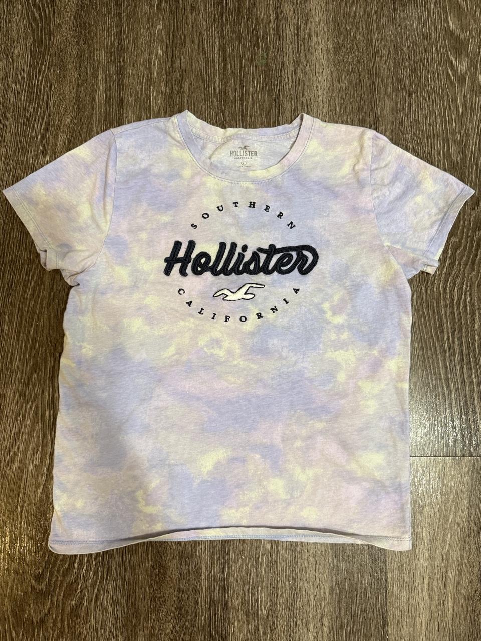 Hollister Co. Women's Multi and Purple Tshirt