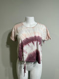 American Eagle Women's Multi and Pink Crop-top