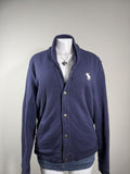 💙 Vintage Abercrombie & Fitch Sherpa Lined Snap Hoodie 💙