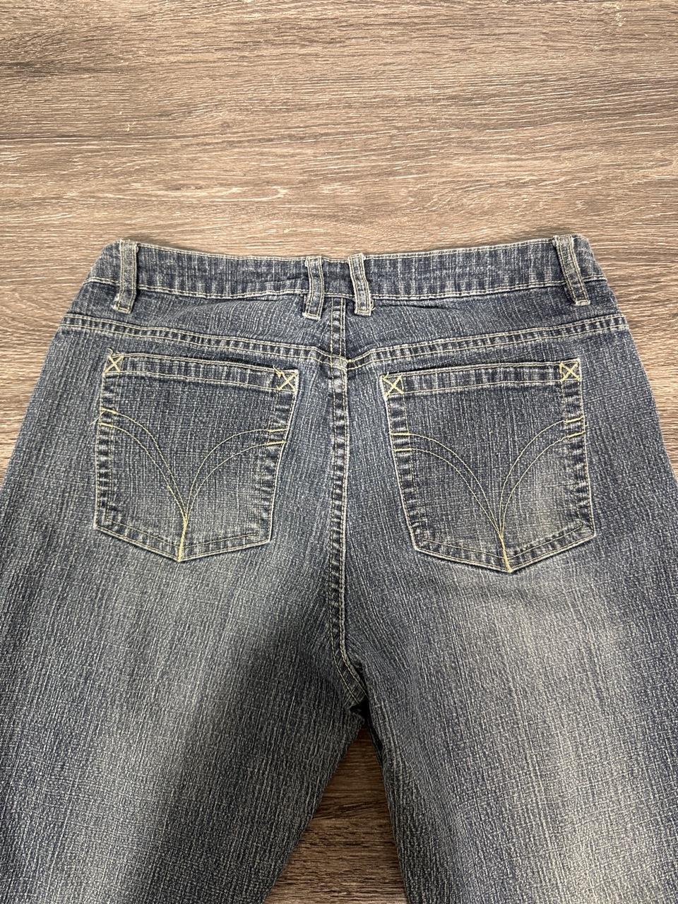 Vintage Y2K No Boundaries Straight Leg Jeans Womens Juniors 11 Medium Wash Denim