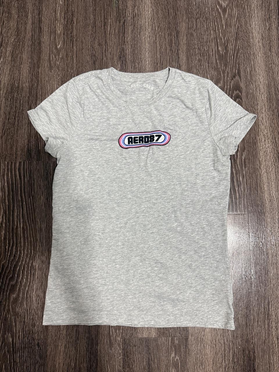 Aeropostale Women's Grey Tshirt