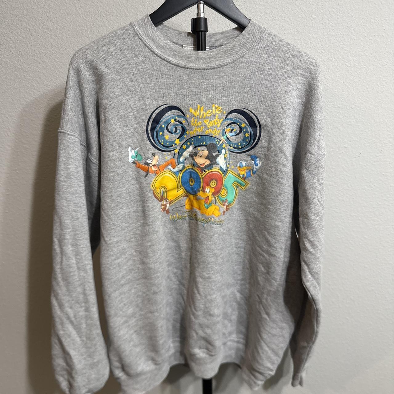 Disney Women's Grey Sweatshirt