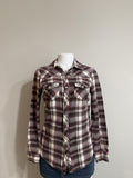 🤎 Arizona Jean Co. Plaid Snap Button Flannel 🤎