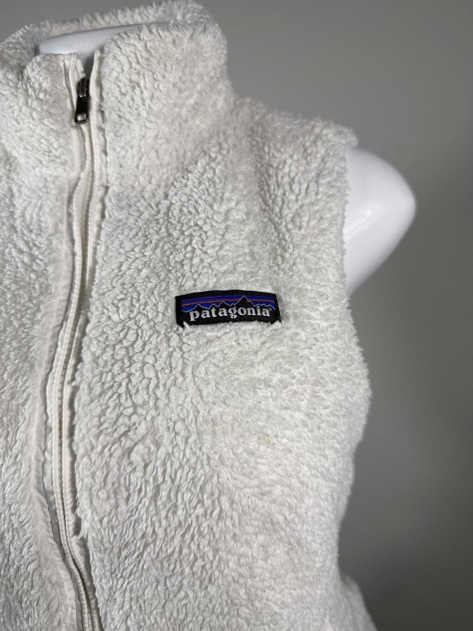 Patagonia Better Sweater Sherpa Fleece Vest White Full Zip