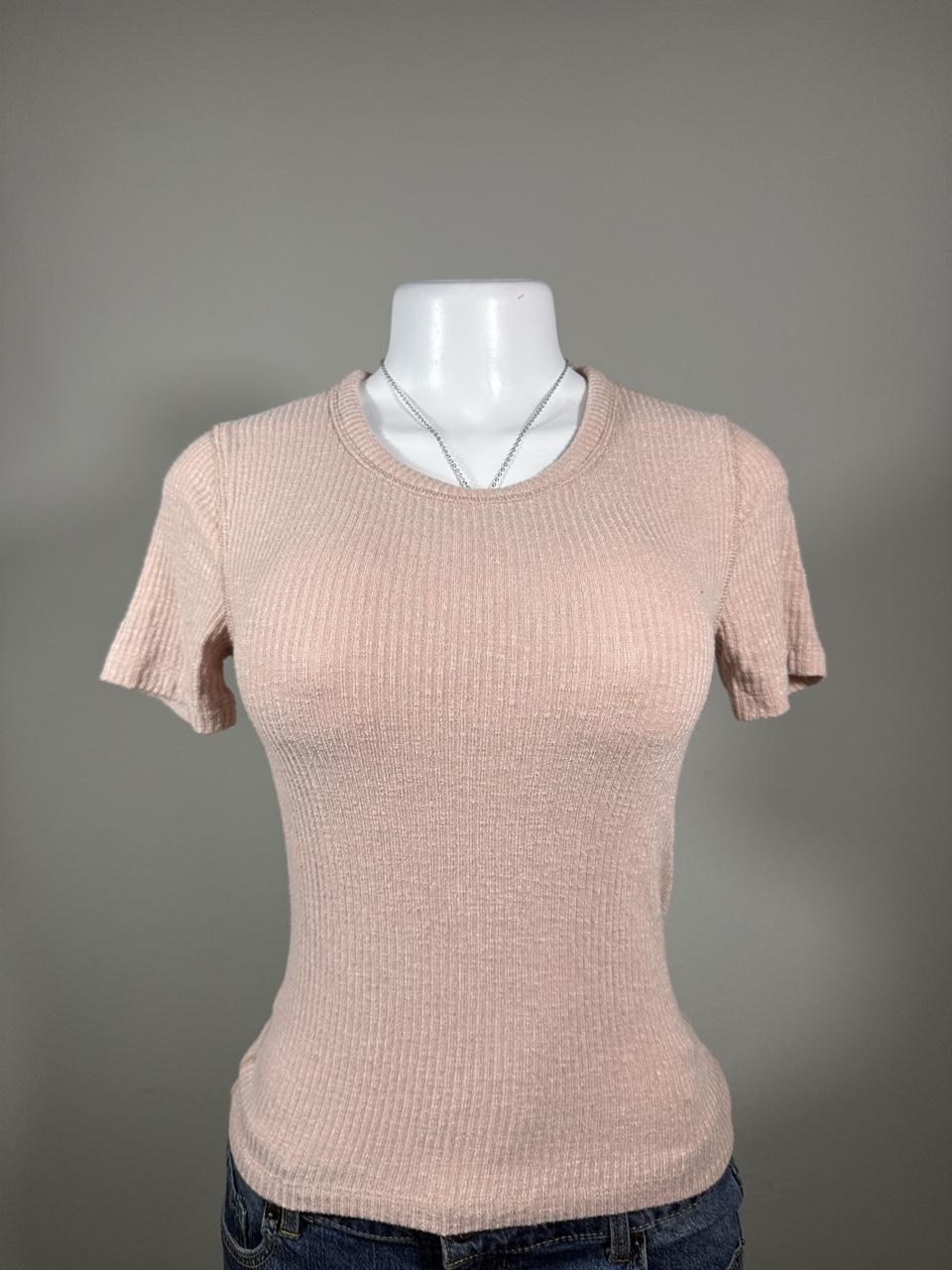 🤍 Vintage Abercrombie & Fitch Ribbed Knit Baby Tee 🤍