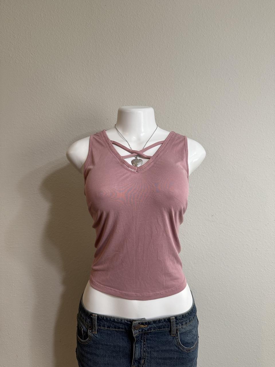 Y2K American Eagle Soft & Sexy Sueded Tank 🩷