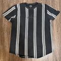 Hollister Co. Women's Grey and Black Tshirt