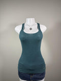 Vintage American Eagle Green Ribbed Tank Top