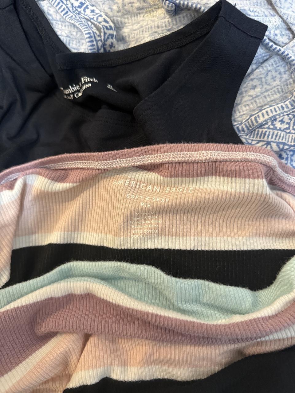 🩵 American Eagle Soft & Sexy Rib Strapless Tube Top 🩵