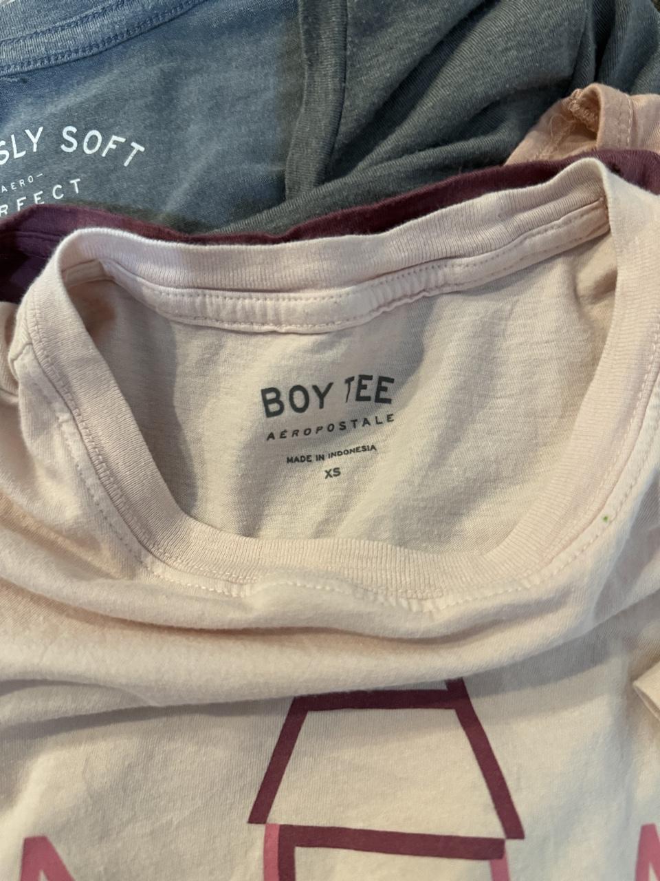 Y2K Aeropostale New York 1987 Graphic Baby Tee