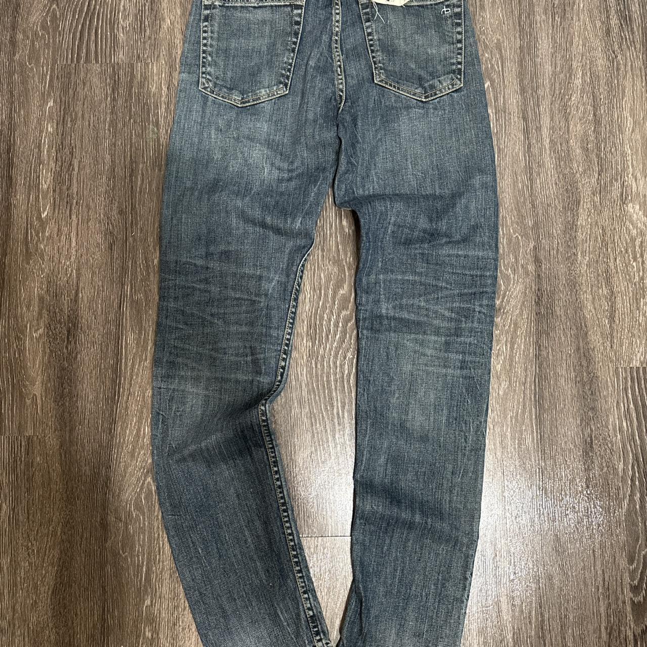 Rag & Bone Men's Blue and Navy Jeans