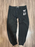 Aeropostale Women's Black and Green Joggers-tracksuit