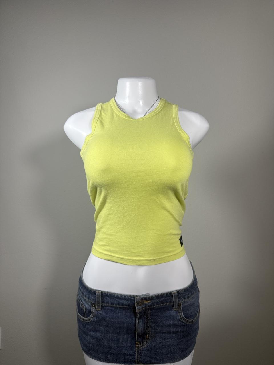 💛 Abercrombie Kids Neon Yellow Sleeveless Baby Tank 💛
