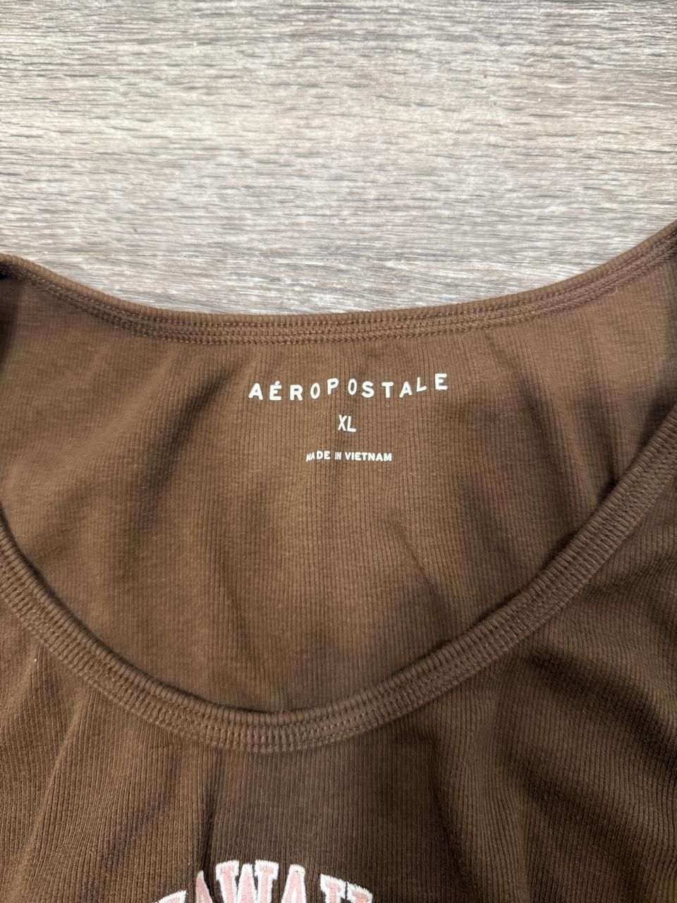 🤎 Aeropostale Hawaii Maui Ribbed Crop Tank 🤎