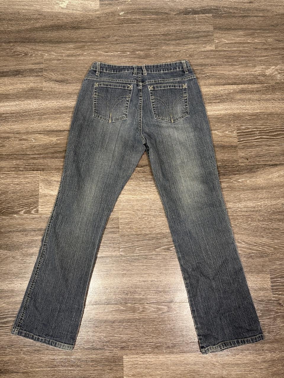 Vintage Y2K No Boundaries Straight Leg Jeans Womens Juniors 11 Medium Wash Denim