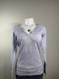 Vintage American Eagle Lavender Space Dye V-Neck Sweater