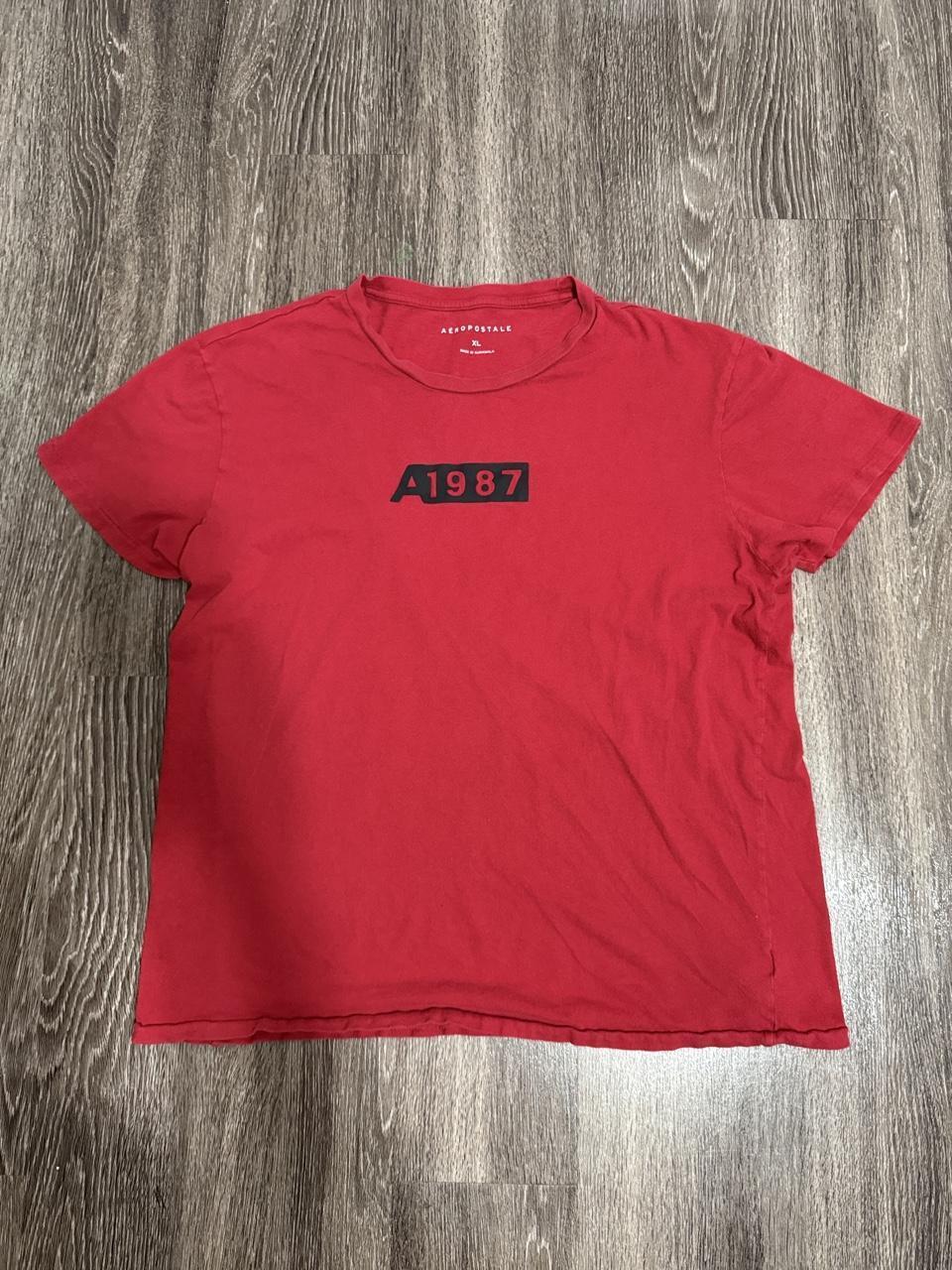 Aeropostale Men's Red Tshirt