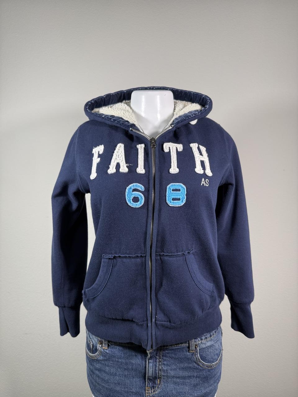 Y2K Free Spirit Sherpa Lined Zip Up Hoodie