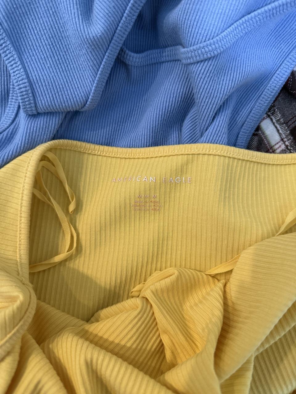 💛 American Eagle Ribbed Halter Tank 💛