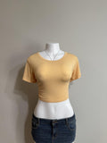 Y2K American Eagle Soft & Sexy Cropped Tee 🧡