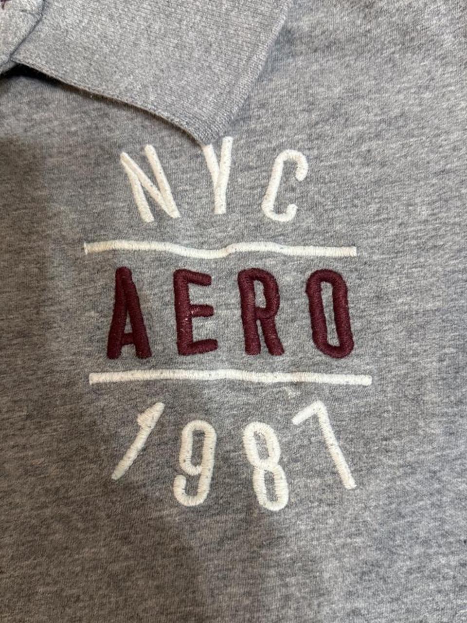 Aeropostale Men's Grey Sweatshirt