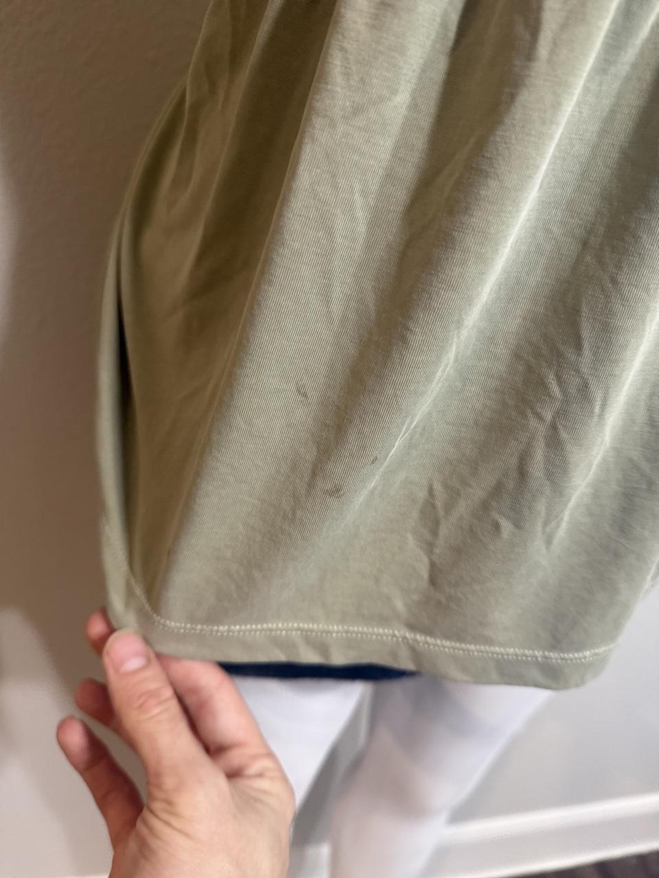 💚 American Eagle Sage Green Peplum Tee 💚
