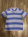 Jantzen Men's Purple and Multi Polo-shirt