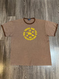 Aeropostale Men's Brown and Tan Tshirt