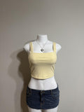💛 Y2K American Eagle Ribbed Crop Tank 💛