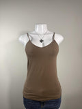 Y2K Forever 21 Brown Cami Tank Top