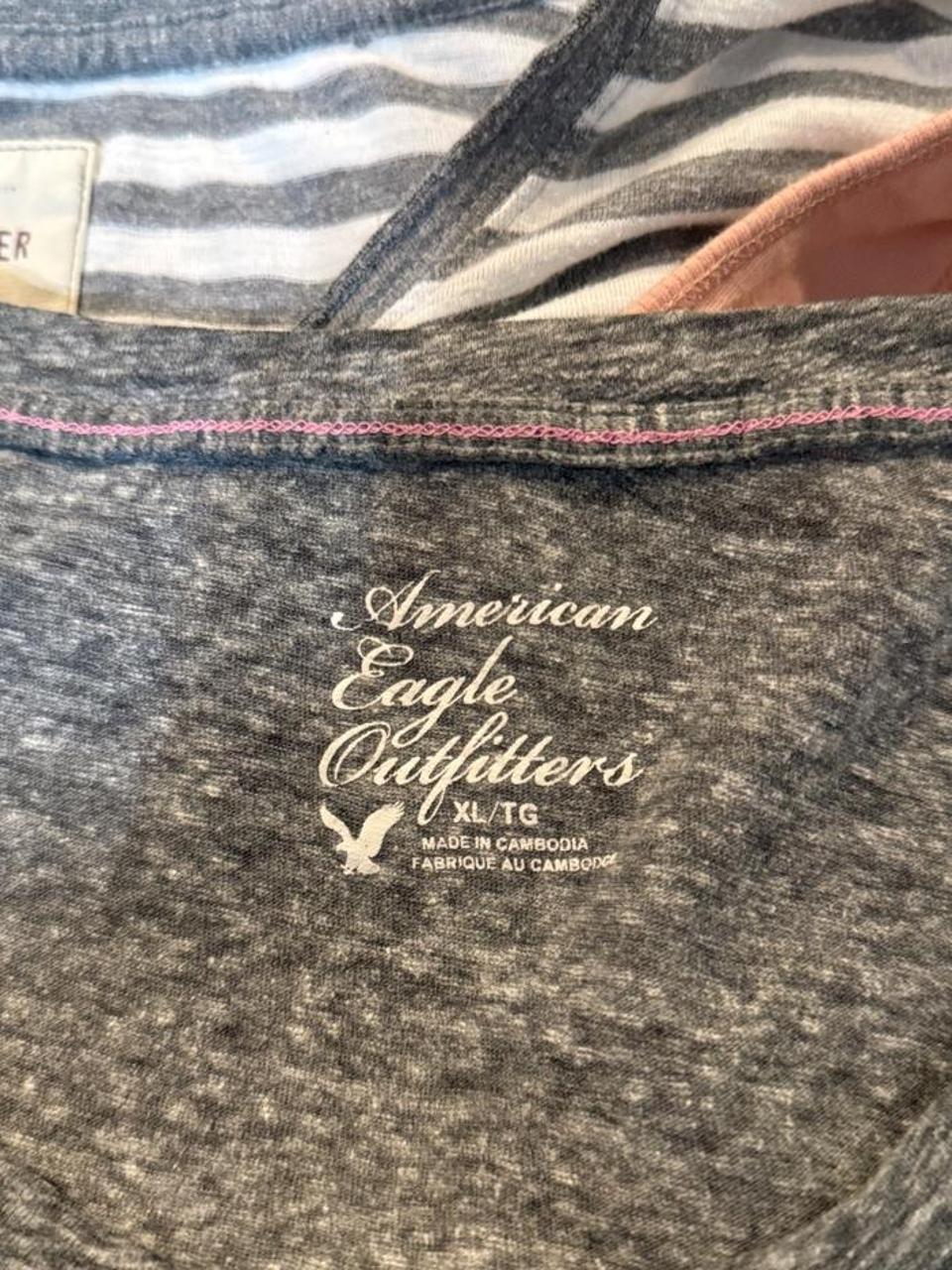 🩶 Vintage Y2K American Eagle Burnout Tee 🩶