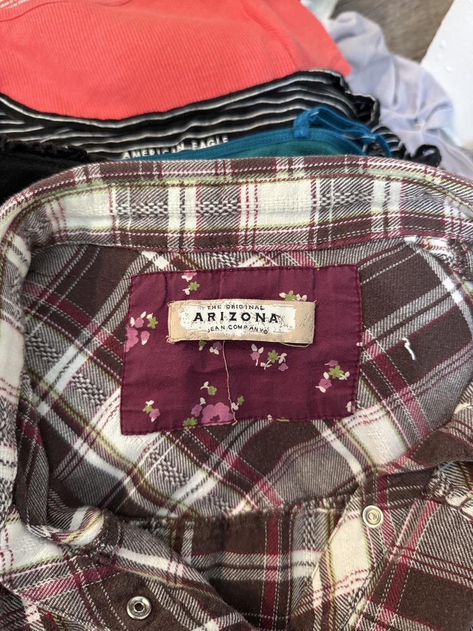 🤎 Arizona Jean Co. Plaid Snap Button Flannel 🤎